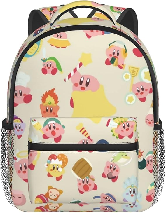 Amazon Co Jp 星のカービィ キッズ リュックリュックサック 子供 バックパック 保育園 軽量 小サイズ ジュニア通学 バッグ 通園 遠足 デイバッグ 軽量 牛津布 かわいい 可愛い ファッション