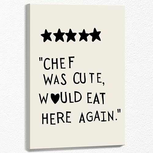 Miniatura 8 de CAXIYSH Lienzo divertido para pared, diseño retro de moda, carteles, barman, con texto en inglés "Was Cute Would Drink Here Again", impresiones para