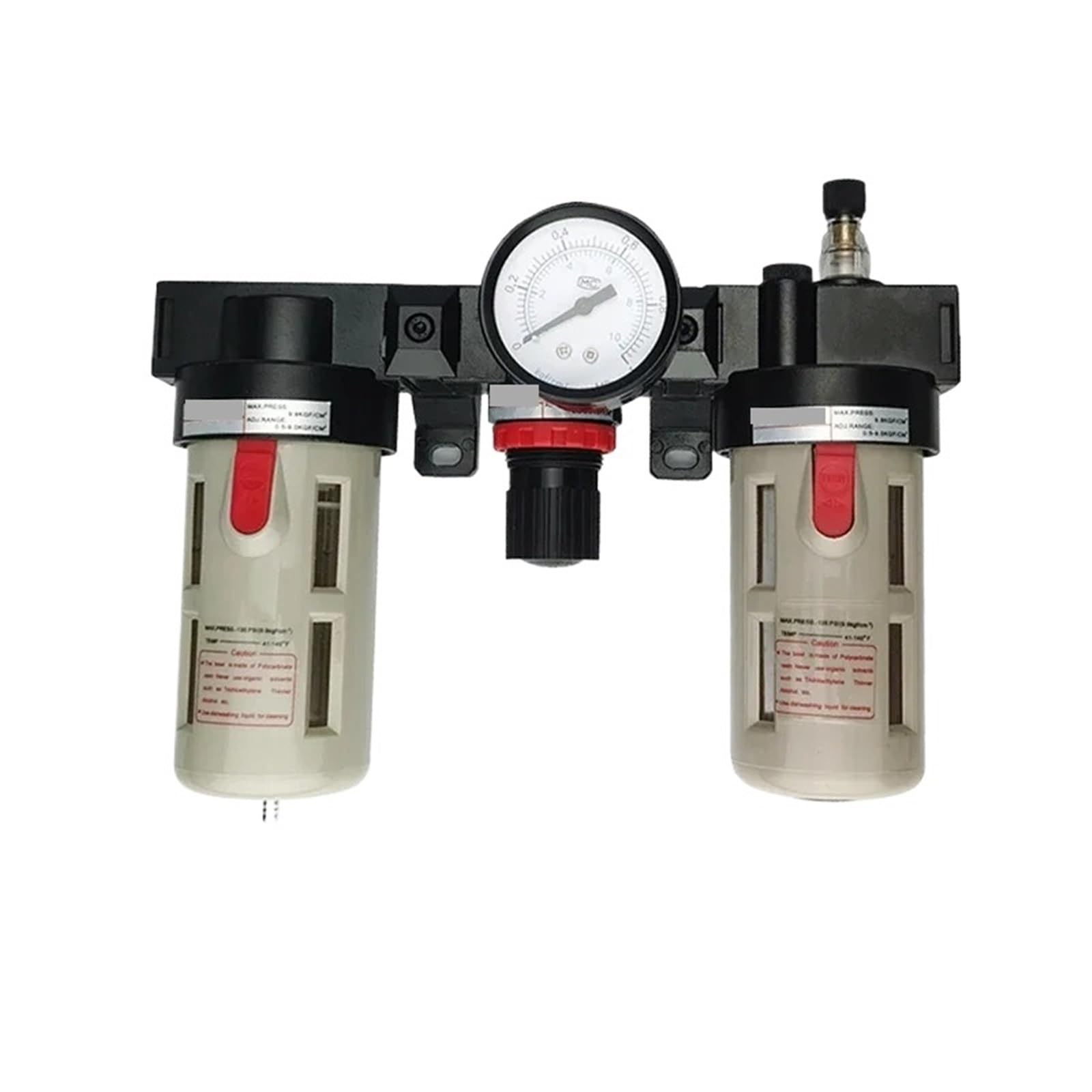 1PC BC3000 Filtr do uzdatniania powietrza Separator oleju i wody Regulator ciśnienia gwintu PT 3/8 "(BC3000 PC8-03)