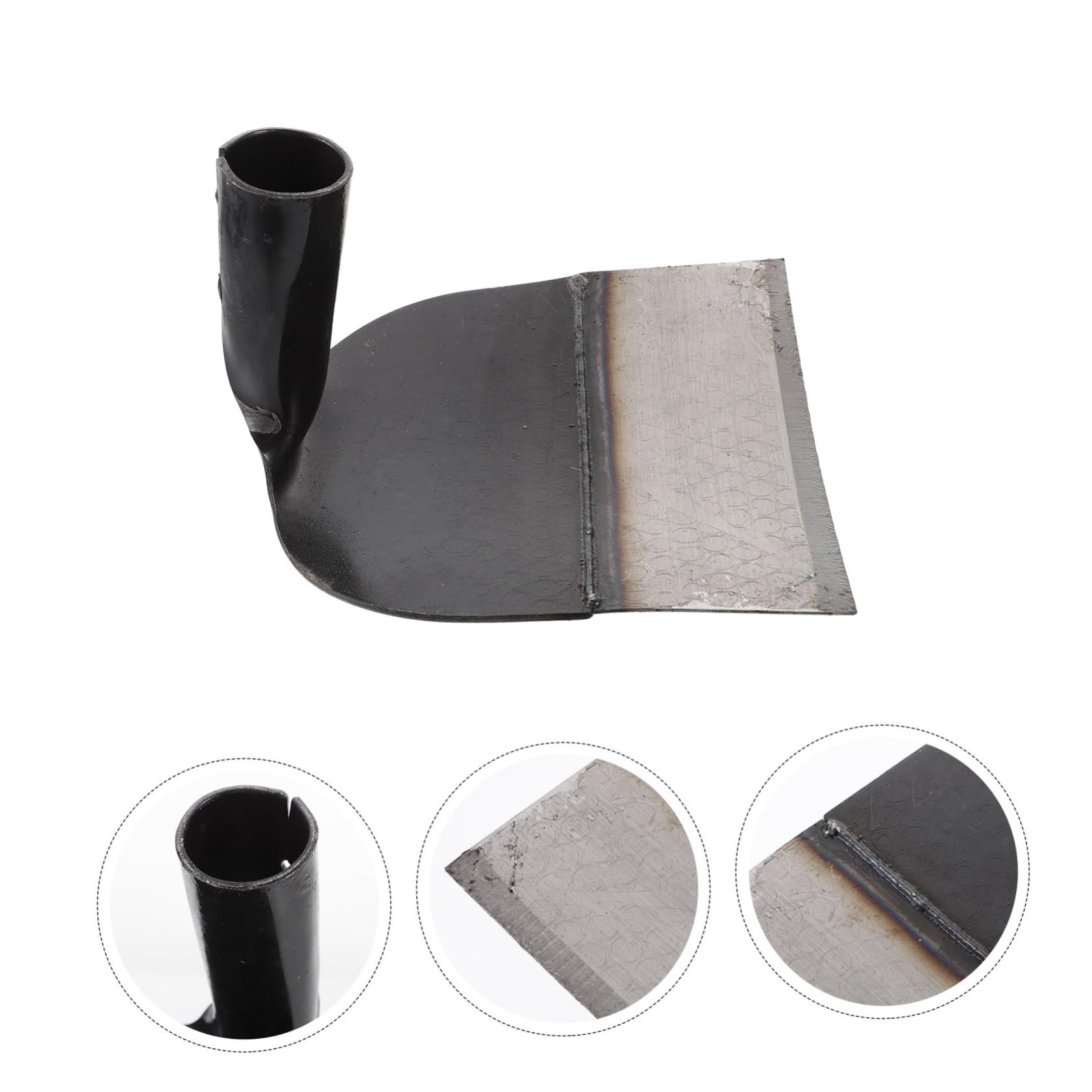 VILLCASE Azada de Jardín Hueca Endurecida Resistente y Duradera Herramienta Multiusos para Deshierbe y Labranza para Plantar y Aflojar Tierra Huertos y Cultivos