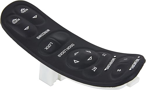 Miniatura 6 de Interruptor de Ventana Eléctrica Compatible con Chevy C5 Corvette 1997-2004 Control Lateral del Conductor Puerta Vidrios Interruptor Maestro