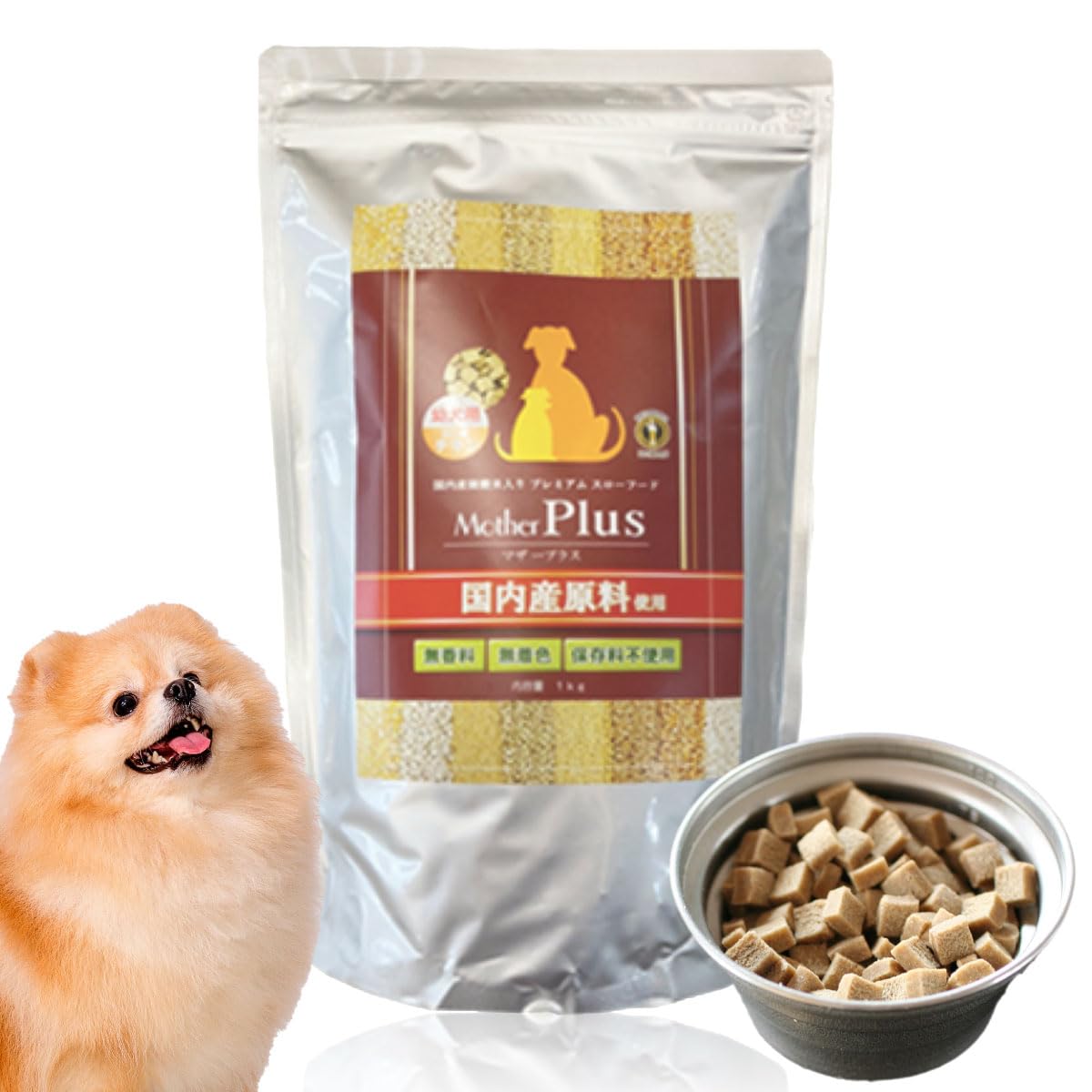 Amazon.co.jp: 犬猫自然食本舗 総合栄養食 マザープラス チキン 幼犬用