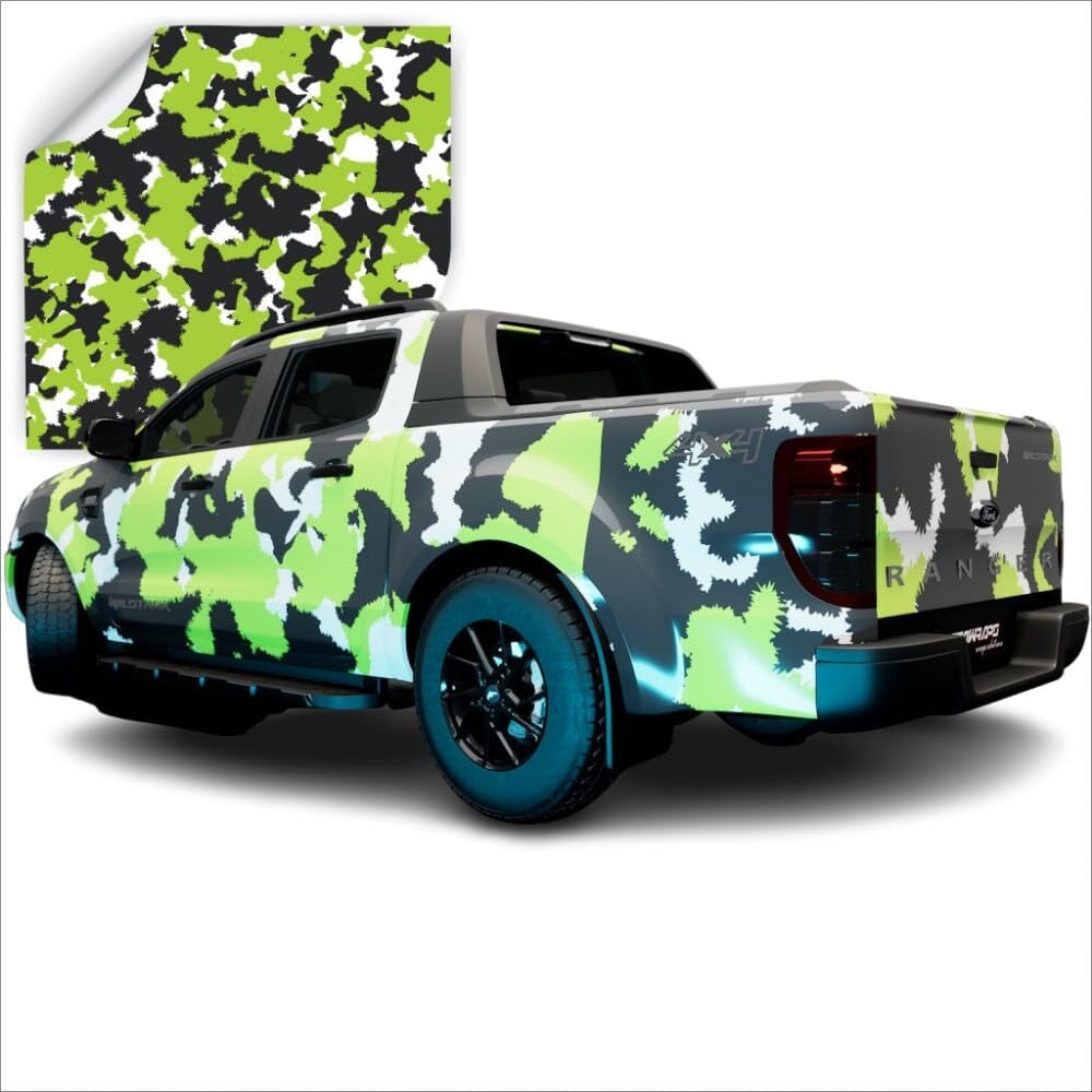 3M Printed Camo Patterns | CW Vinyl Film Car Wrap Series | CW2634S-G-54-3M (Standard Style - Gloss Finish) | (53in x 60ft (265 Sq/ft)) w/Free Instawraps Pro-Wrapping Glove