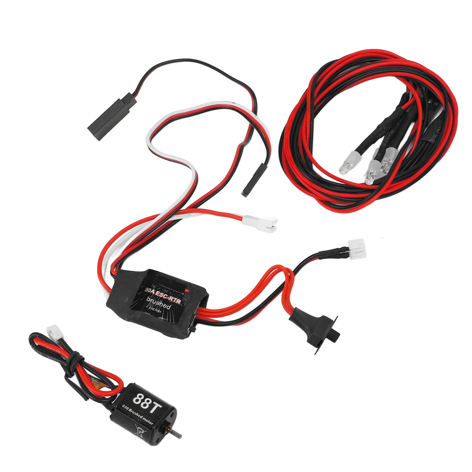 Majatou Majatou RC Electronic Speed Controller, 30A Brushed ESC