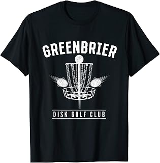 Greenbrier Disc Golf Club Golfer Arkansas Disc Golf Lover AR T-Shirt