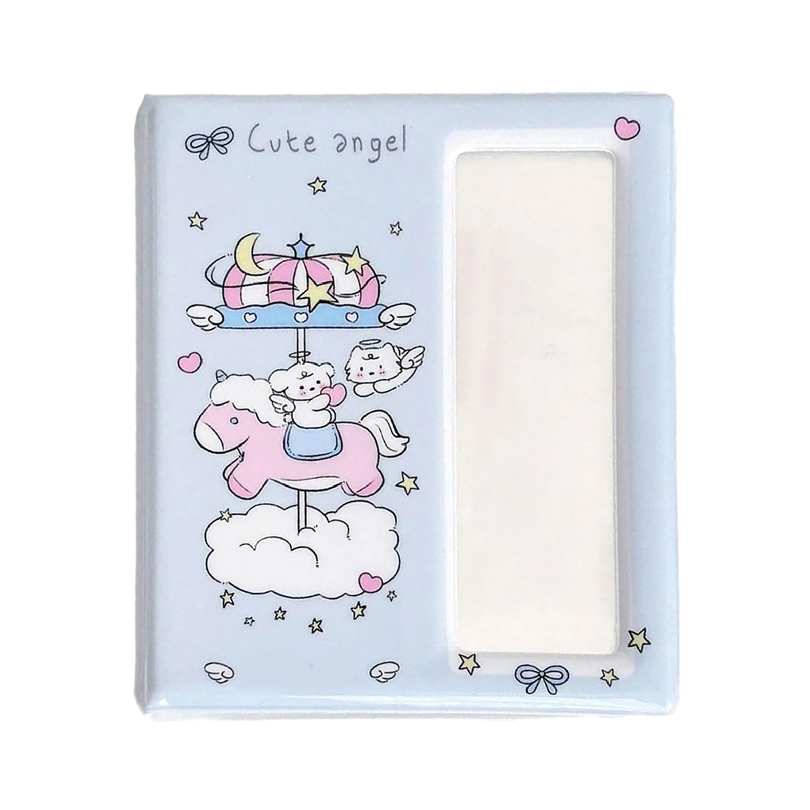 Tsophreniq Cartoon Card Album for Fan Large Capacity Photo Strips Organizers Photo Collecting Book for Concerts and Travel Memory Card Binder