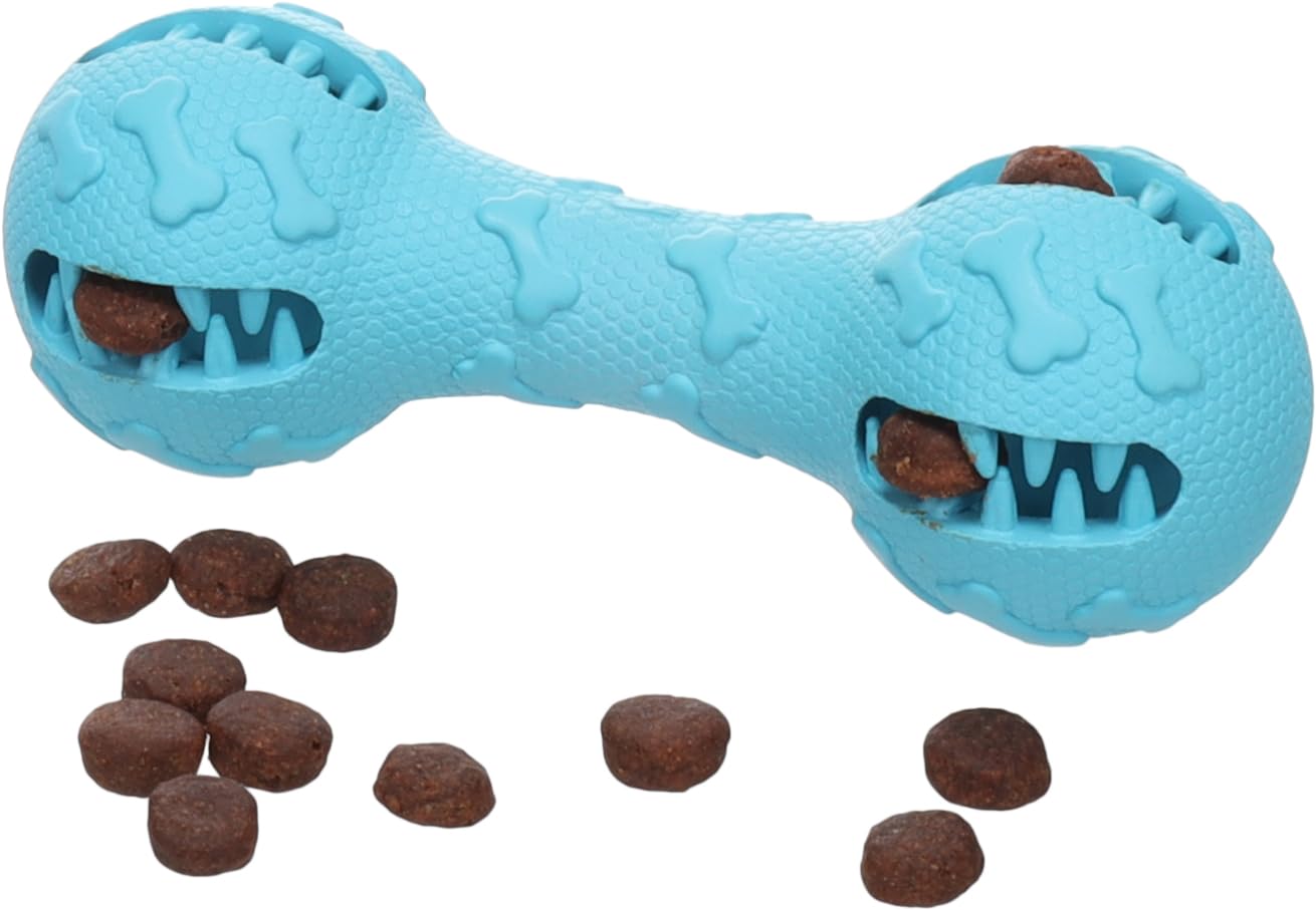 Flamingo TOY TANNO SNACK DUMBBELL BLUE 15,8x5,8x5,8CM