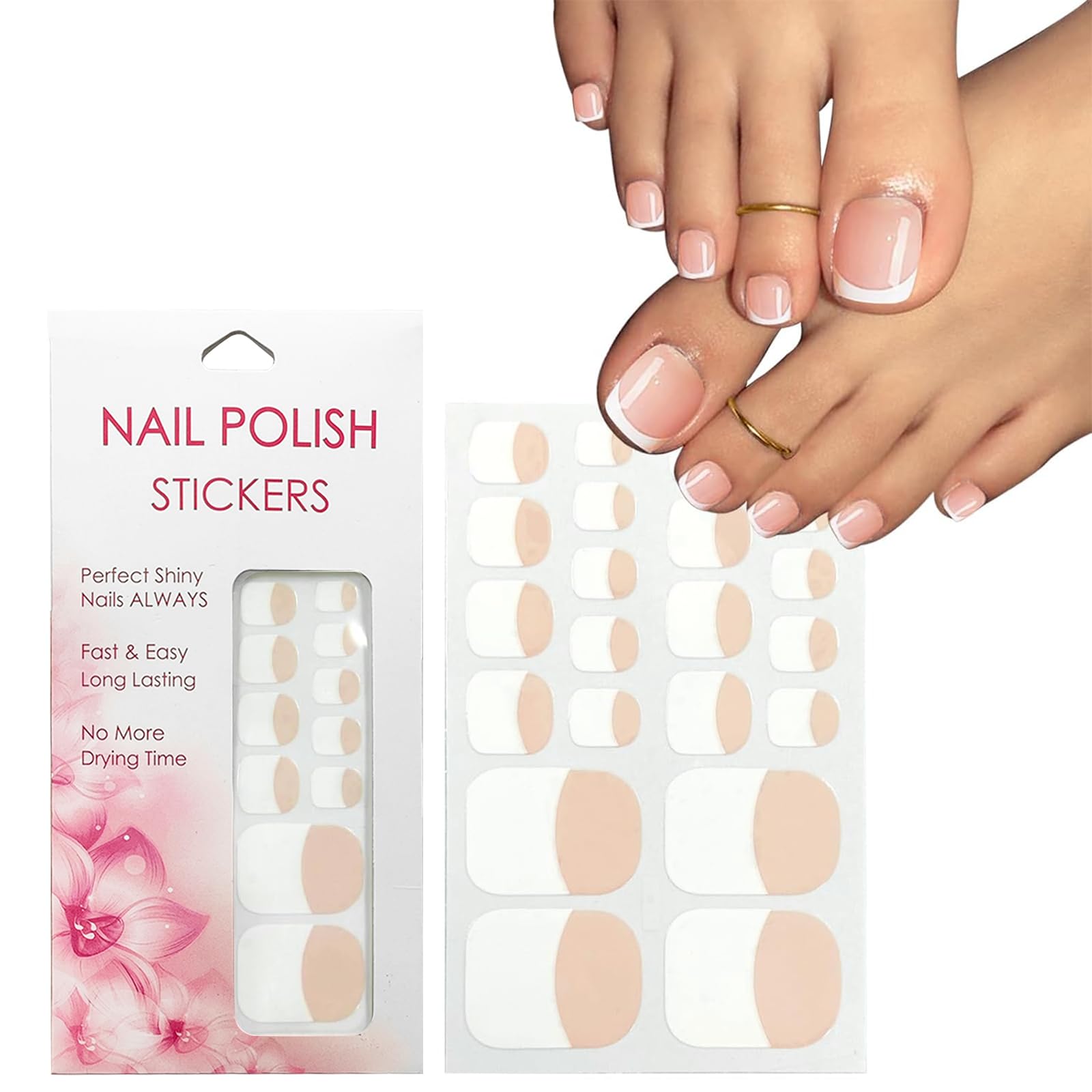 Amazon.com: VOTACOS Nail Polish Strips for Toes, No UV Light
