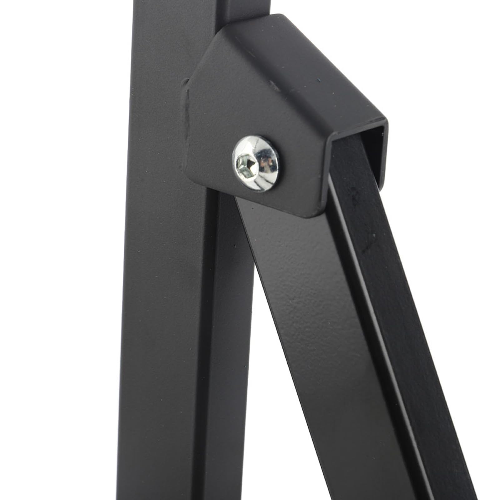 Soporte de Equilibrio Plegable para Balanceador de Ruedas de Motocicleta de 5 "x 23" para Nivelado Estático de Neumáticos, Material de Acero Duradero, Negro, con Accesorios de Instalación,