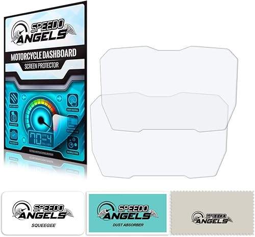 Miniatura 2 de Speedo Angels Protector de pantalla de salpicadero puede usarse con PANIGALE V4 (2018+) - 2 x Anti reflejos