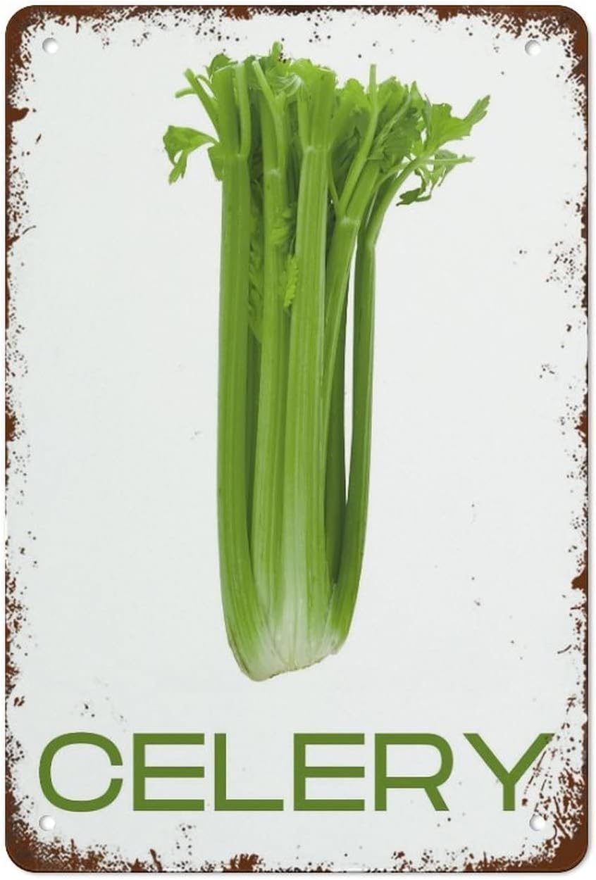 peiyeety Boy Meets World Celery Poster Vintage Tin Sign Metal Sign Retro Wall Decor for Home Cafes Office Store Pubs Club Sign Gift for Women Men Girls Boys Plaque Tin Sign-8x12Inch