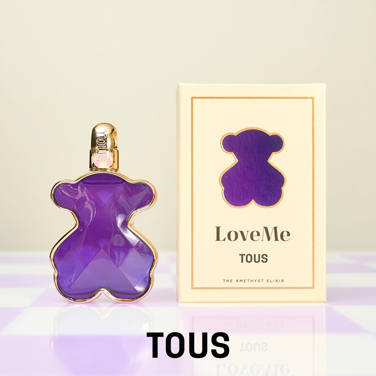 Tous LoveMe Amethyst Elixir 90 ml, Eau de Parfum para Mujer, Aroma Floral Frutal Almizclado, con Vaporizador