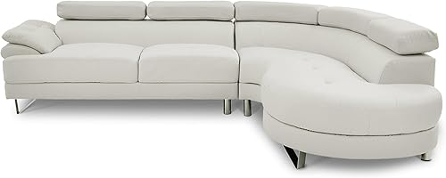 Miniatura 4 de Poundex F6984 Bobkona Isidro Faux Leather seccional