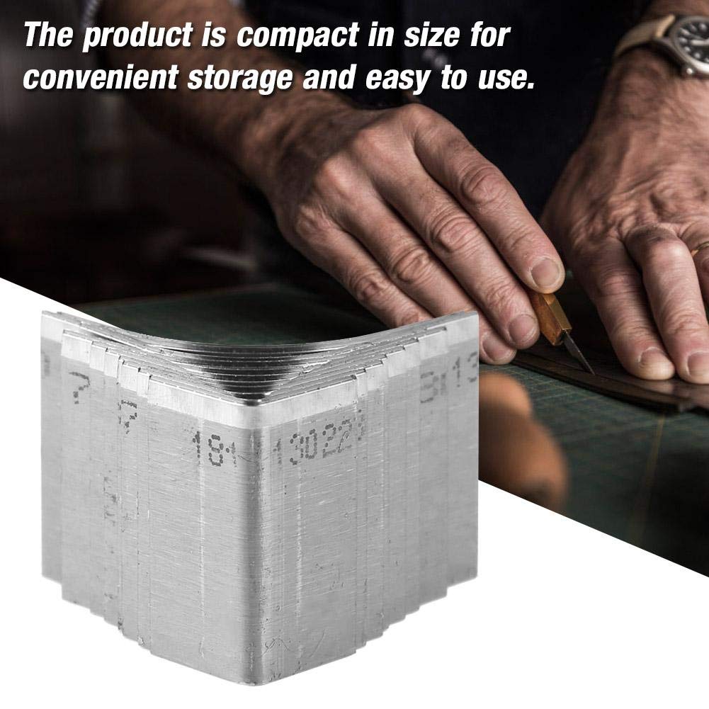 10pcs Corner Trimmers Set, Leather Trimmer Wallet Belt Corner Leathercraft Cutter Metal Corner Trimmer Punch Cutting Tool