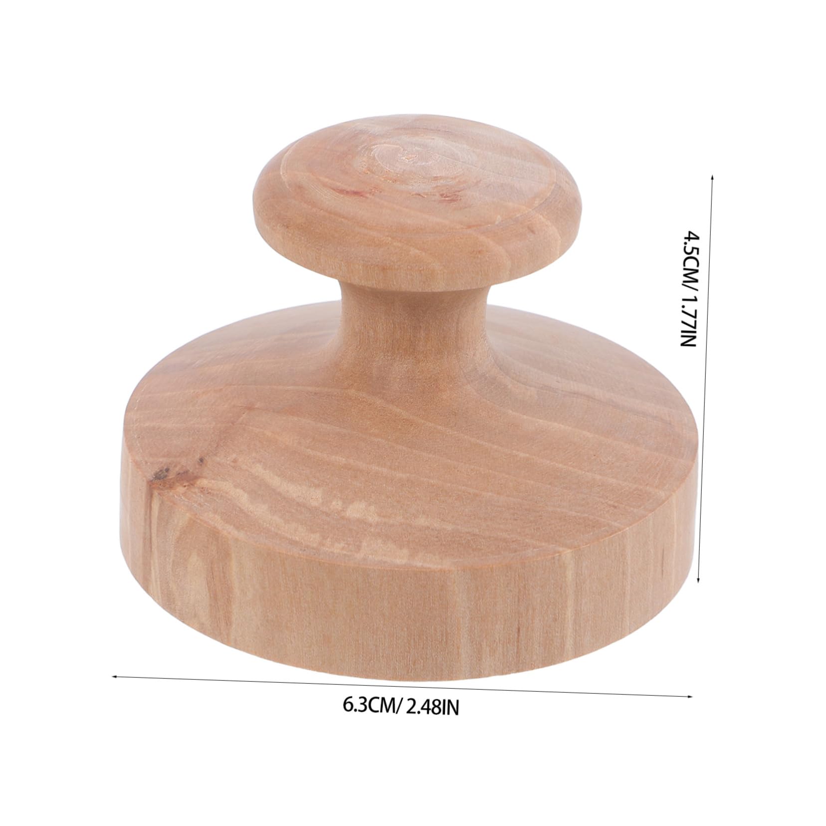 KICHOUSE Wooden Tortilla Maker Press for Baking Home Cooking Bun Mould Diy Cake Mold