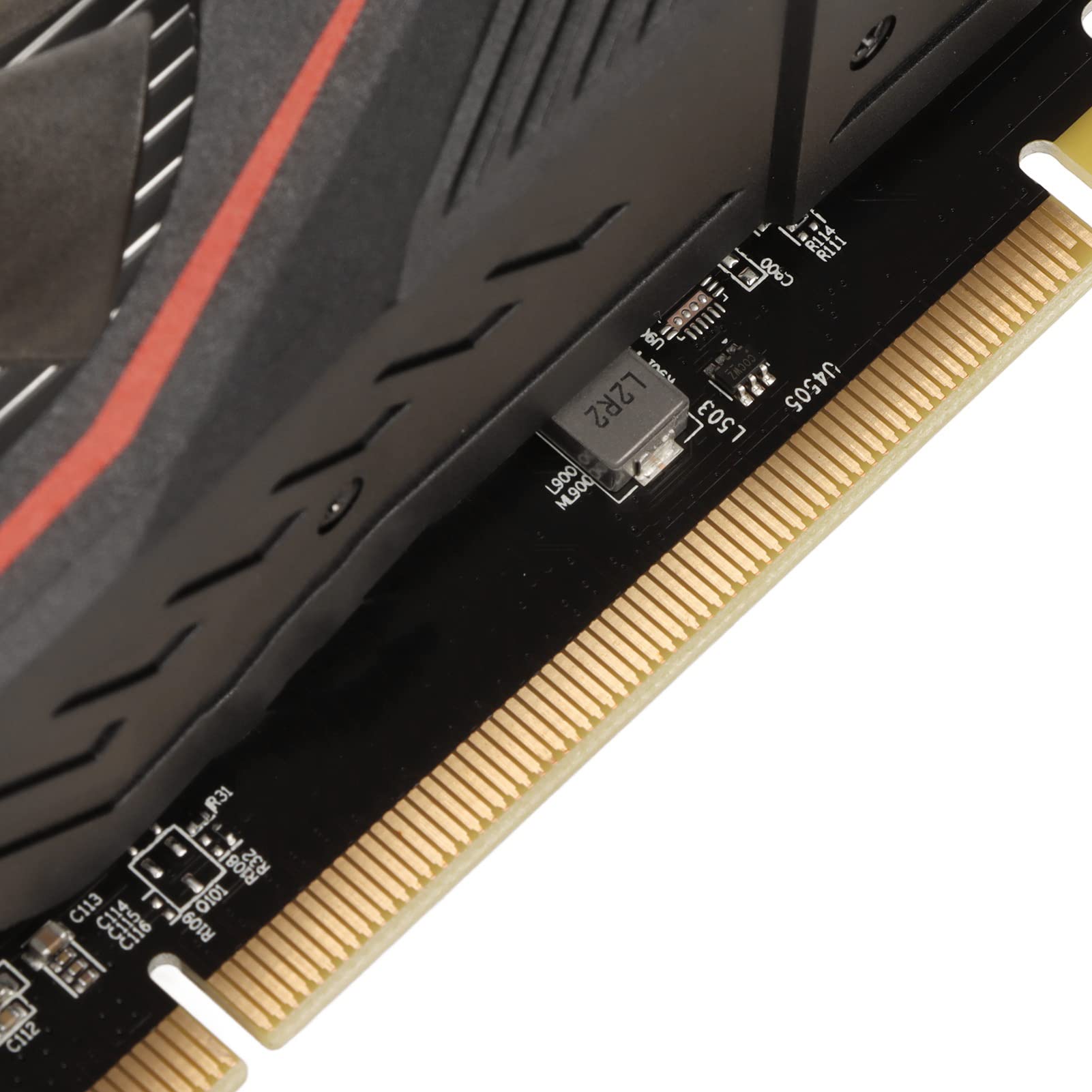 Septpenta Scheda Grafica RX550 4G, Frequenza 1071/6000 MHz GDDR5 128 Bit Sistema di Raffreddamento a Doppia Ventola Scheda Grafica Desktop, Interfaccia HDMI DVI DP per Computer