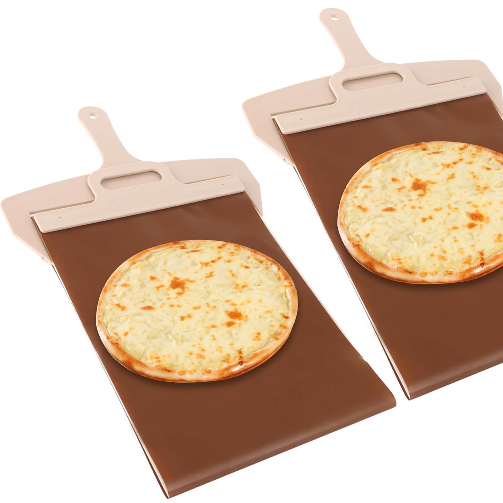 Pizzaschieber mit Antihaftbeschichtung, 30,5 cm, Pizzaschaufel, Pizzaschaufel, Pizzaschaufel, Pizzabrett, Pizzaofen-Zubehör, 2 Stück