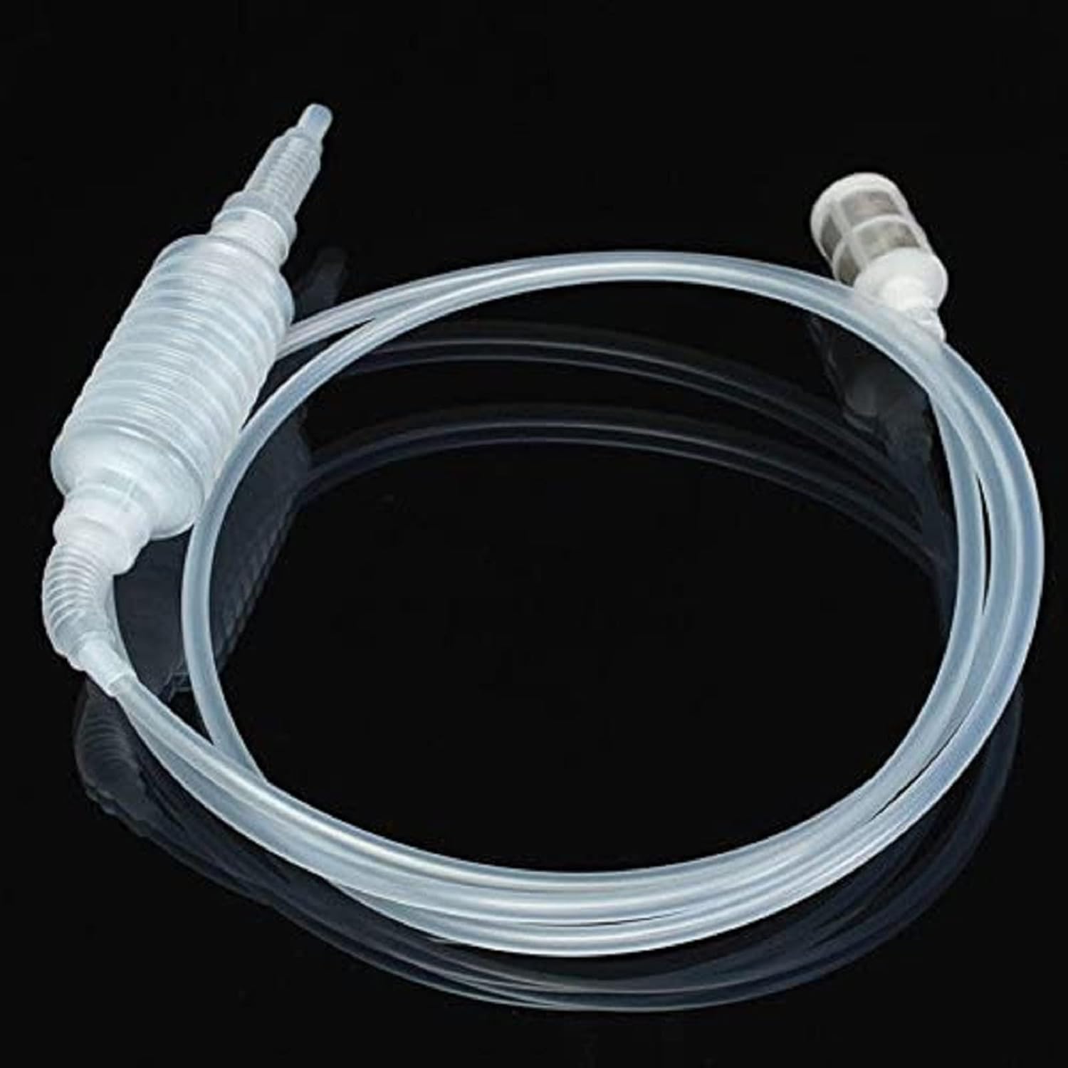 Syphon Pump, Syphon Tube, 1.9m Siphon Tube Anti Blocking Filter