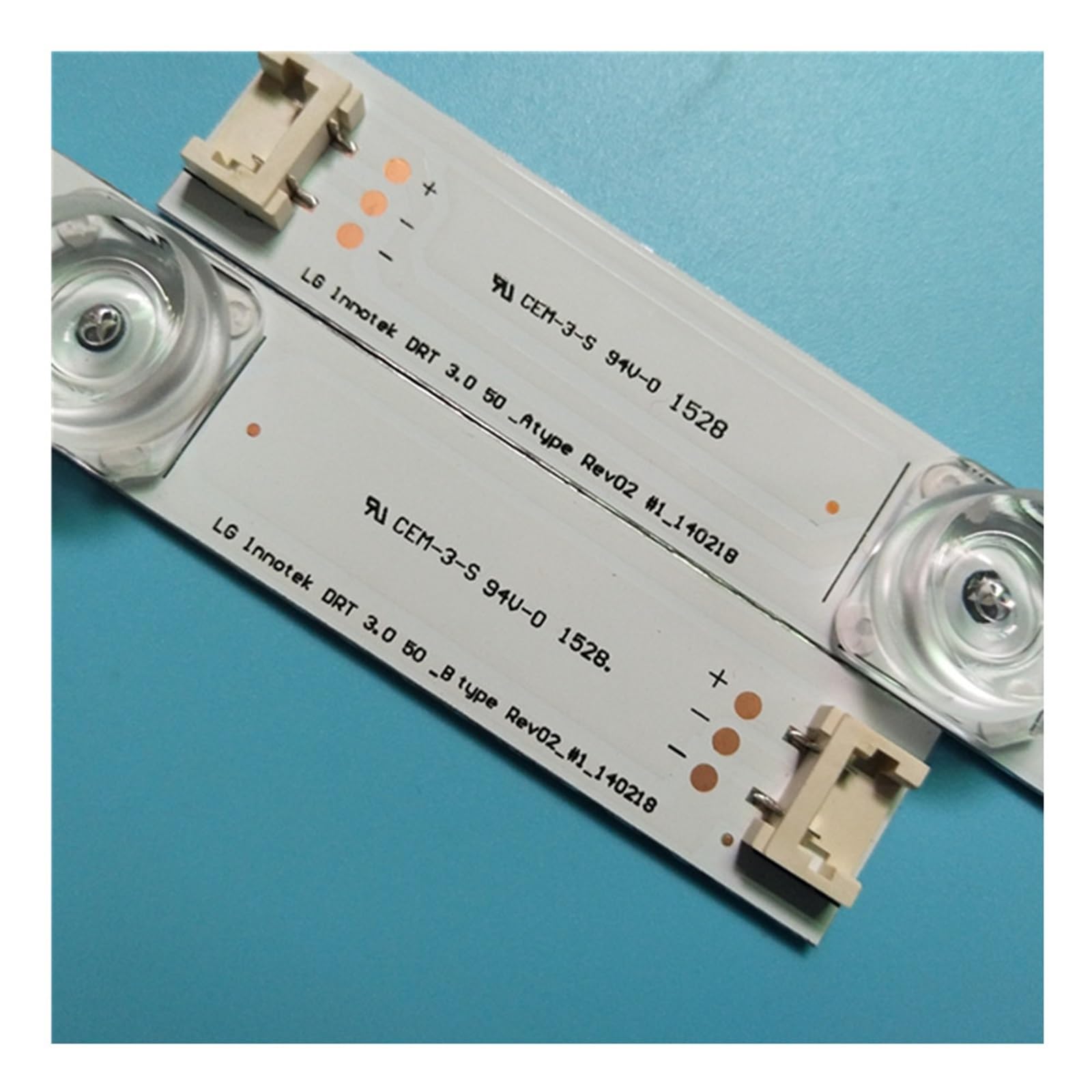 Tira de LED de 10 Piezas Compatible for LG 50LB6300 50lb650v 50LF6000 50LF580V 50LF6100 50LF5610 50LF5809 50LB5820 6916L-1982A 1983A 1781A 1782A