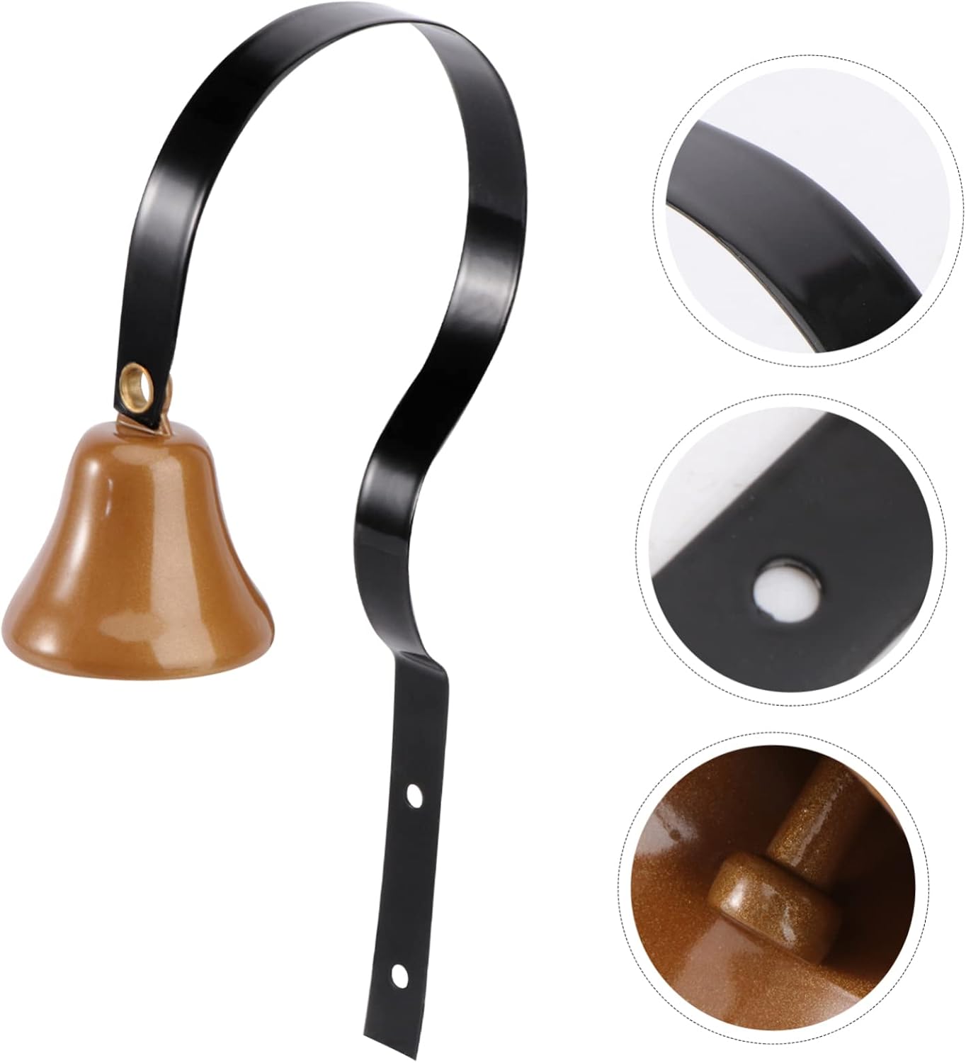 3pcs Metal Bell Dog Doorbell for Potty Training Train Puppy Solid Bell