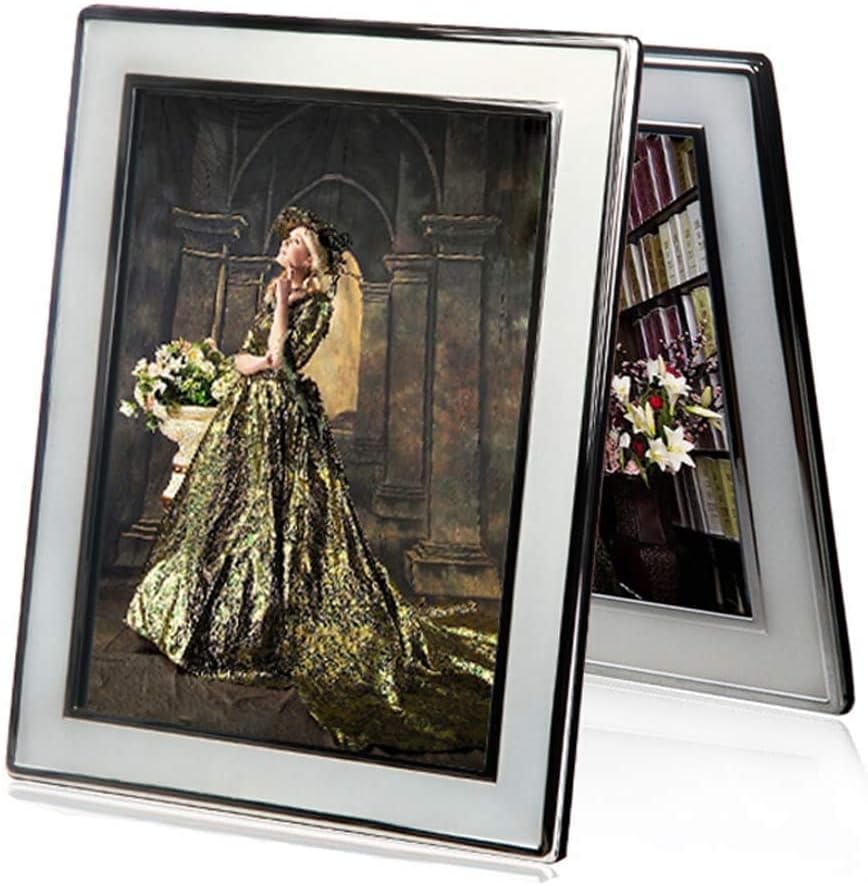 フォトフレーム メタルフォトフレームクリエイティブフォトフレームセットヨーロピアンモダンミニマリストフォトフレームセット額縁飾る お