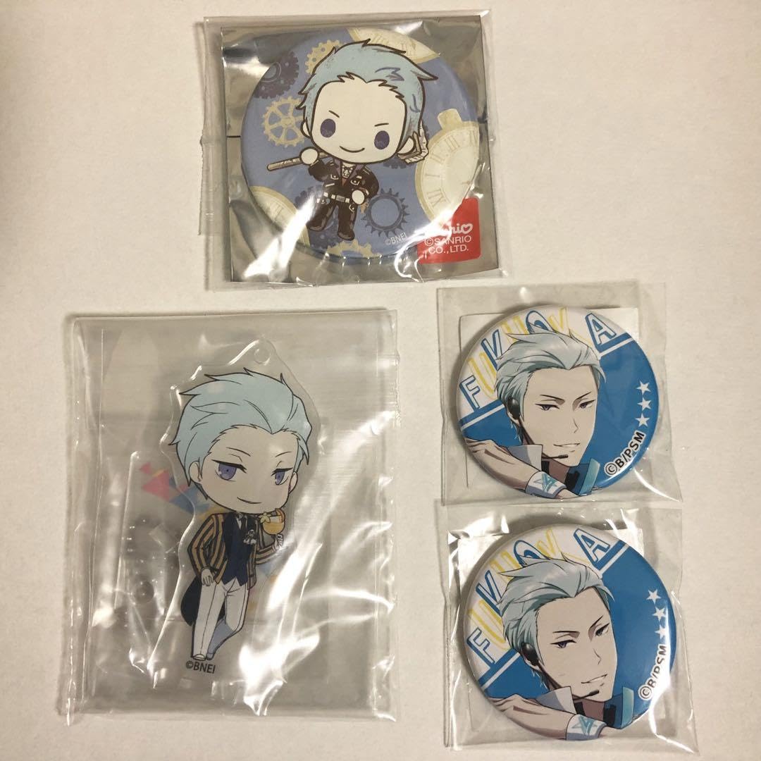 葛之葉雨彦 缶バッジ セット