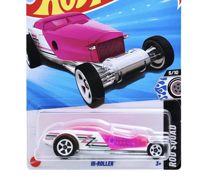Image of hw Die-Cast 1:64 for Ages 3 and up (Hi-Roller | Rod Squad)