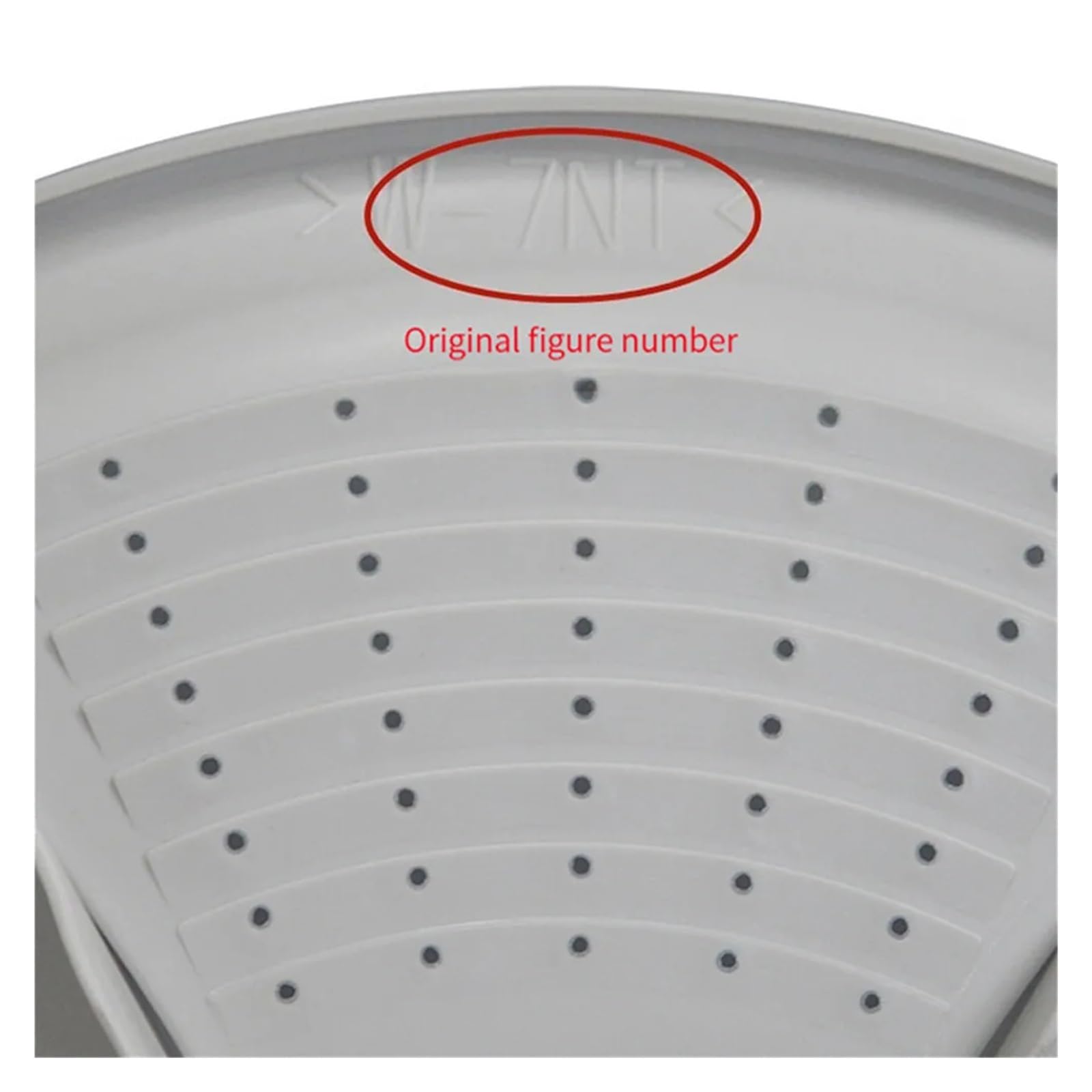 Piastra Ruota Ondulata A 11 Denti da 35 Cm W7NT for Lavatrice Q660U/Q662U/Q670U Accessori di Ricambio