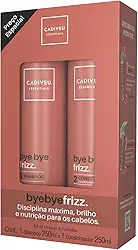 Kit Shampoo e Condicionador Bye Bye Frizz, Cadiveu Essentials