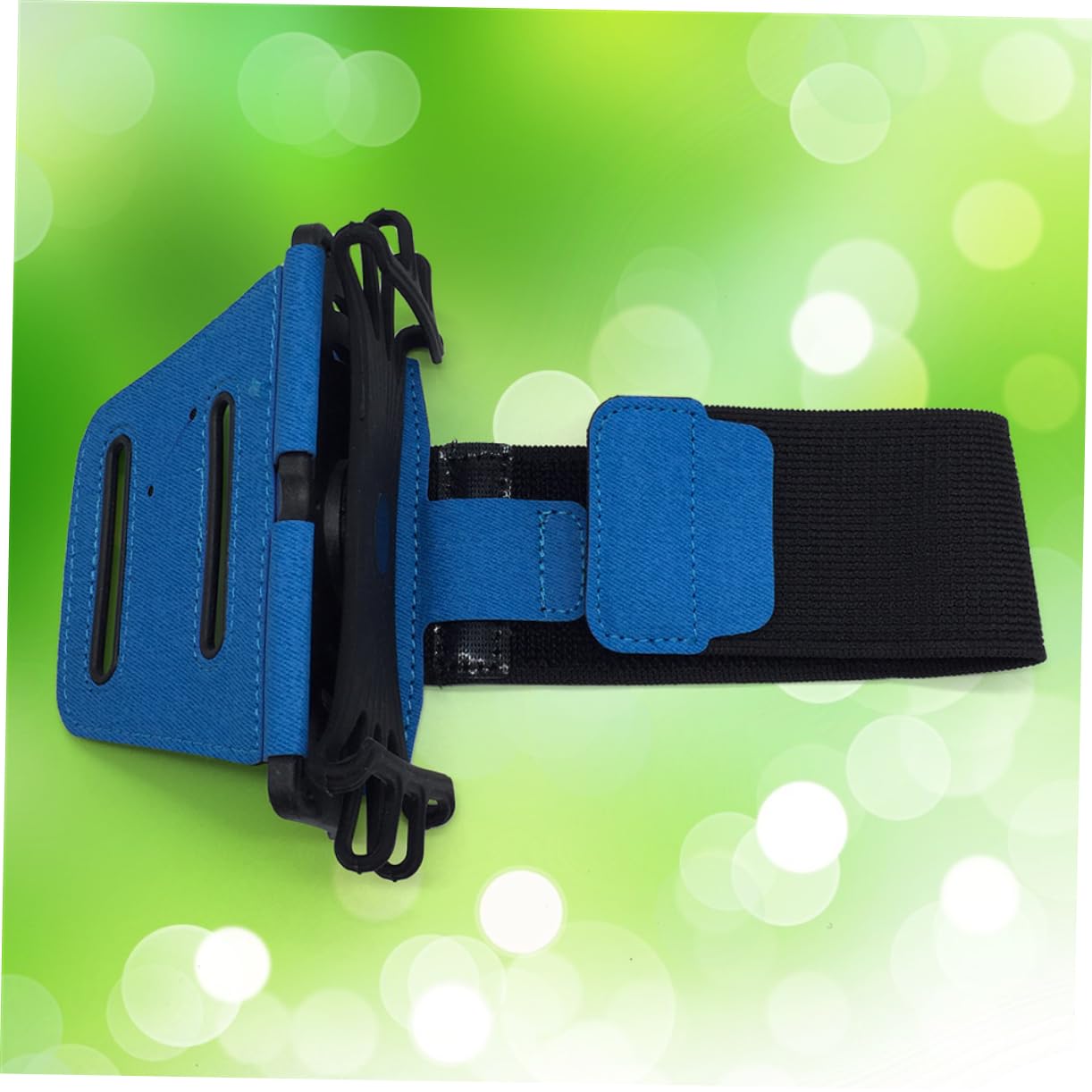 WOONEKY 2pezzi Belt Holder Per Smartphone Rotazione Per Attività Outdoor e Running e Cuffie Colore Blu