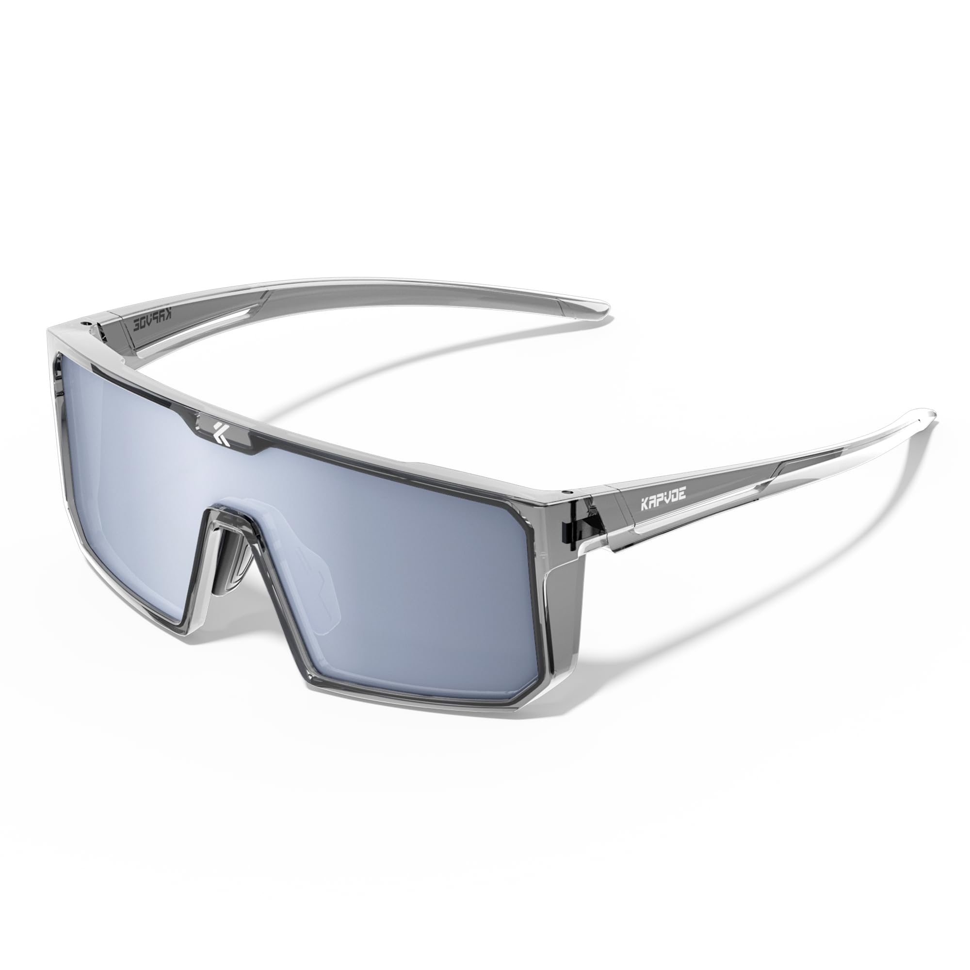 KAPVOE Polarizadas Gafas de Ciclismo Hombre Anti-UV400 Gafas de Sol Deportivas Mujer TR90 Gafas MTB Gafas Bicicleta Montaña Gafas Ciclista Bici Gafas BTT Running Conducción Pesca Surf Golf BéIsbol