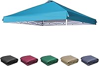 Vista 1 de SCOCANOPY Parte superior de repuesto con ventilación de aire para marco de toldo de 10x10, SOLO cubierta de toldo, (Turquesa)
