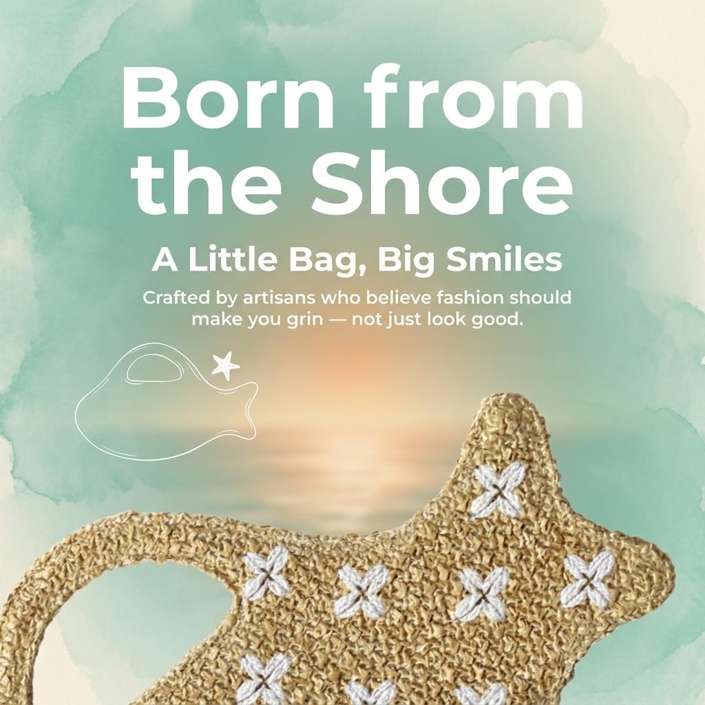 Fish Shaped Straw Bag, Handwoven Summer Beach Clutch for Women, Novelty Sea Animal Woven Purse with Zipper for Vacation Party, Whimsical Handmade Straw Handbag Tote for Spring Summer