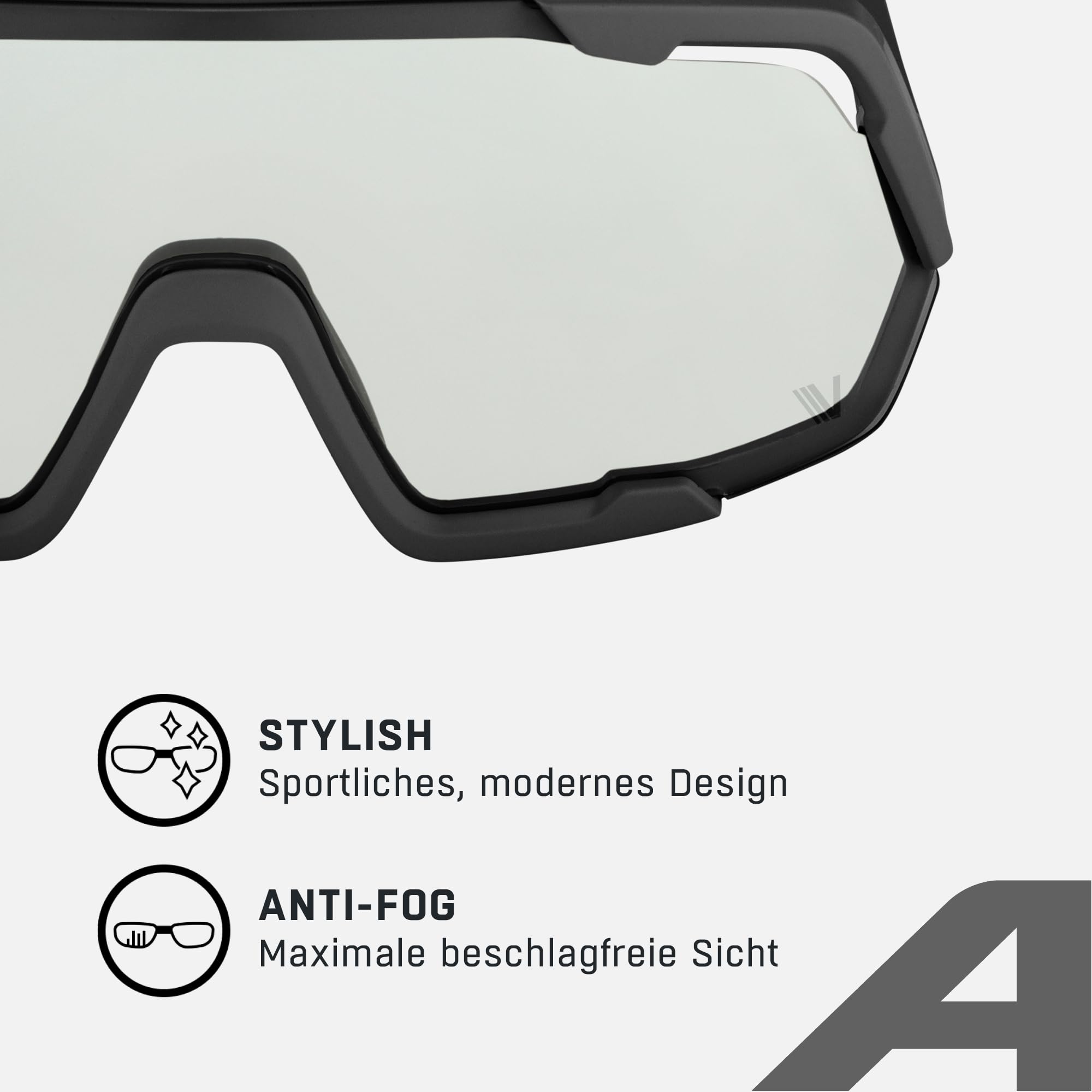 ALPINA Unisex Rocket V Sportbrille (1er Pack)