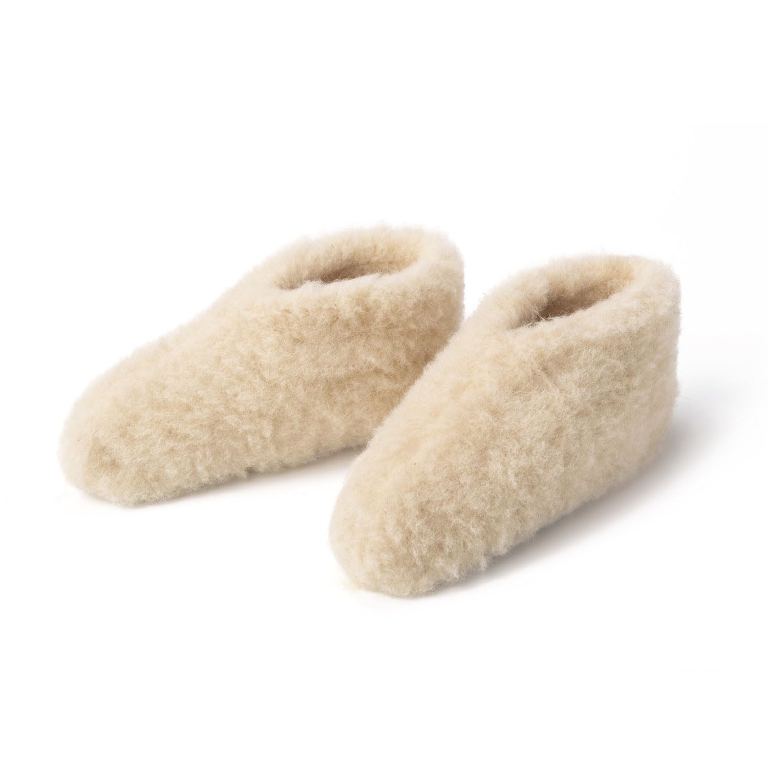 THE COZY SHEEP Hausschuhe für Damen und Herren | Äußerst Bequeme & Weiche Wollhausschuhe aus 100% Merinowolle | Warme Hüttenschuhe Winter | Niedriges Modell Geschlossen