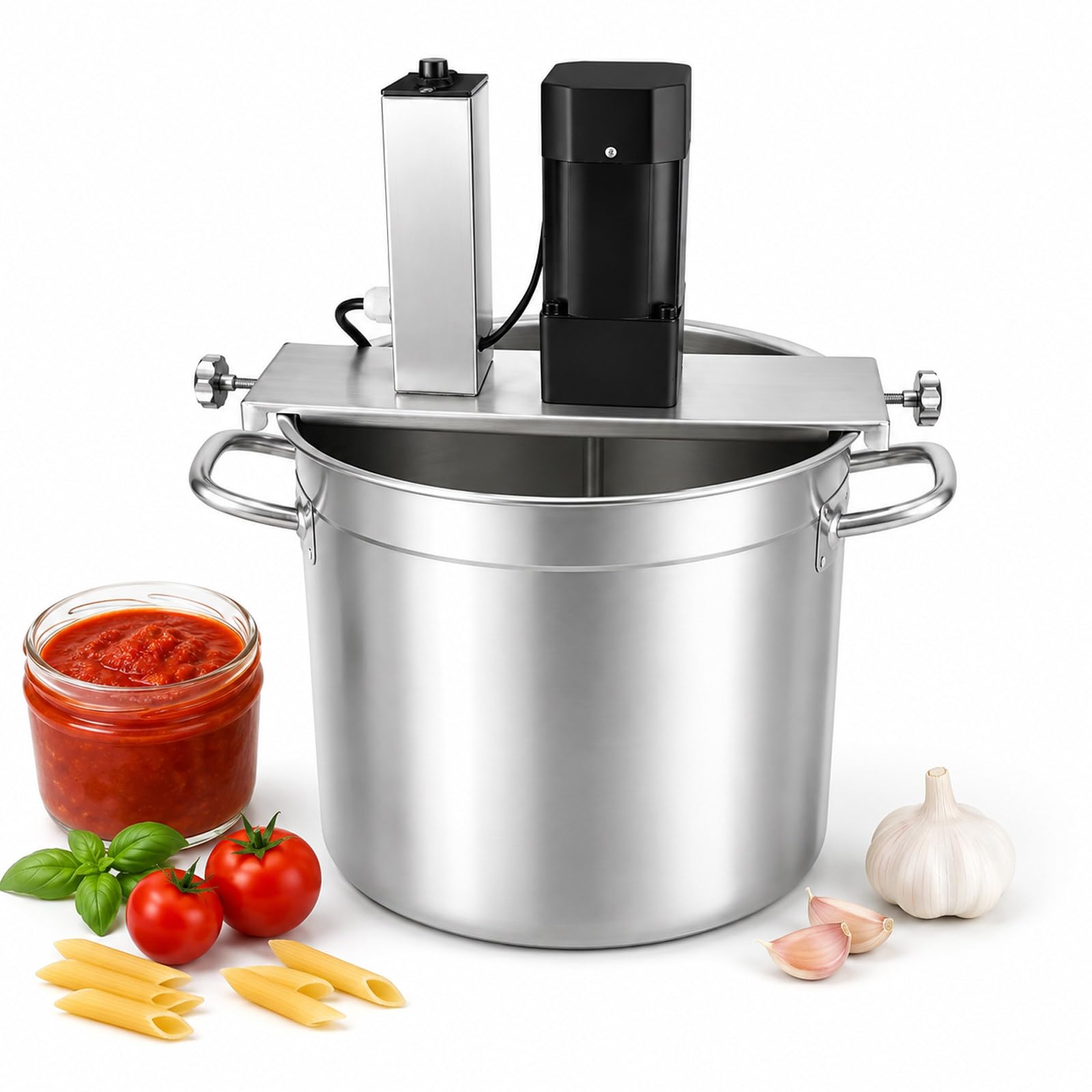 Agitateur électrique pour cuisson, mélangeur automatique pour sauces 40L