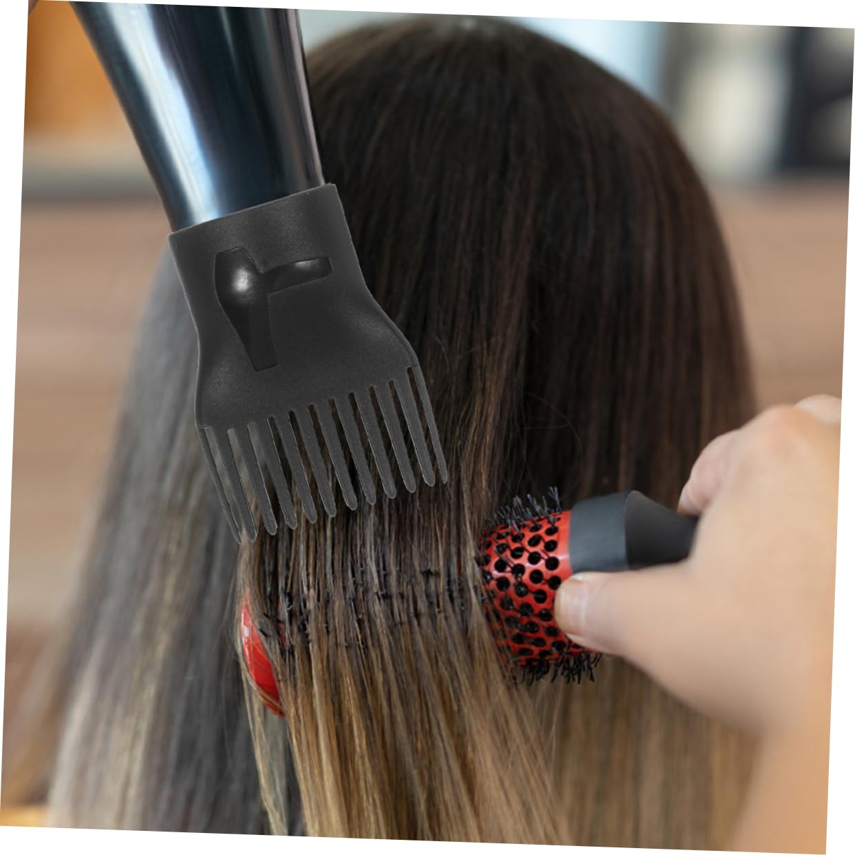 15pcs Hair Dryer Comb Attachment Nozzles for Salon Use for Blow Drying Smoothing Styling Hair Durable Convenient Design
