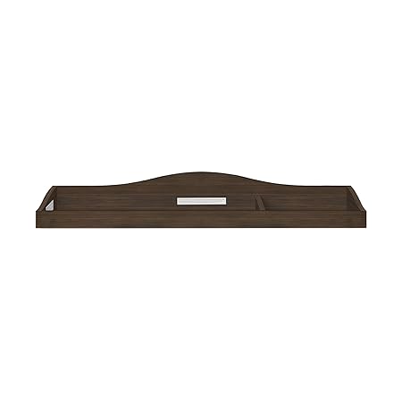 Evolur Fully Assembled Changing Tray, Antique Brown