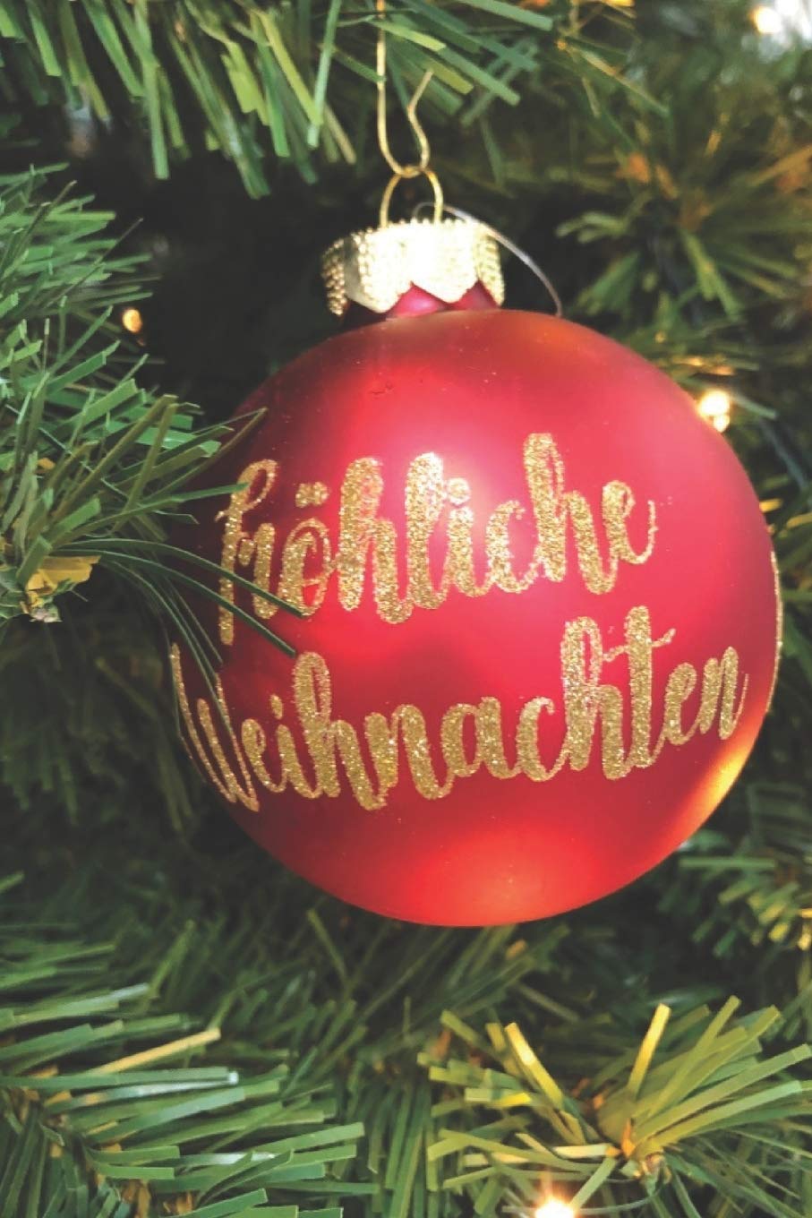 Weihnachtskugel: Dieses liebevoll gestaltete Notizbuch/Malbuch/ Tagebuch lädt dazu ein, sich Momente der Ruhe zu gönnen und den Alltag bunter zu gestalten.