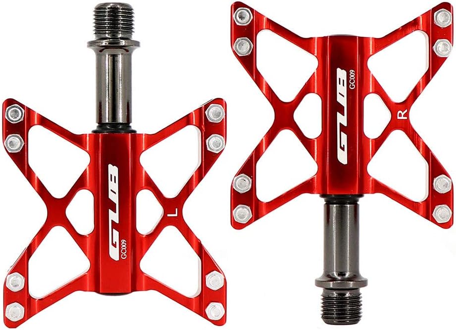 MOVIGOR Mountain Bike Pedals MTB BMX Road Pedals Bicycle Cycle Flat Platform Pedals Bike Accessories 3 Bearings Ultralight