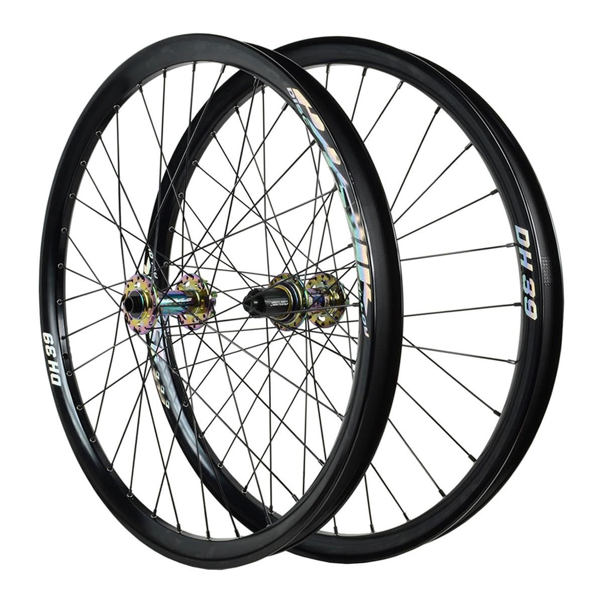 Juego De Ruedas MTB Freno De Disco 26 27.5 29" Eje Pasante 15x110/12x148mm