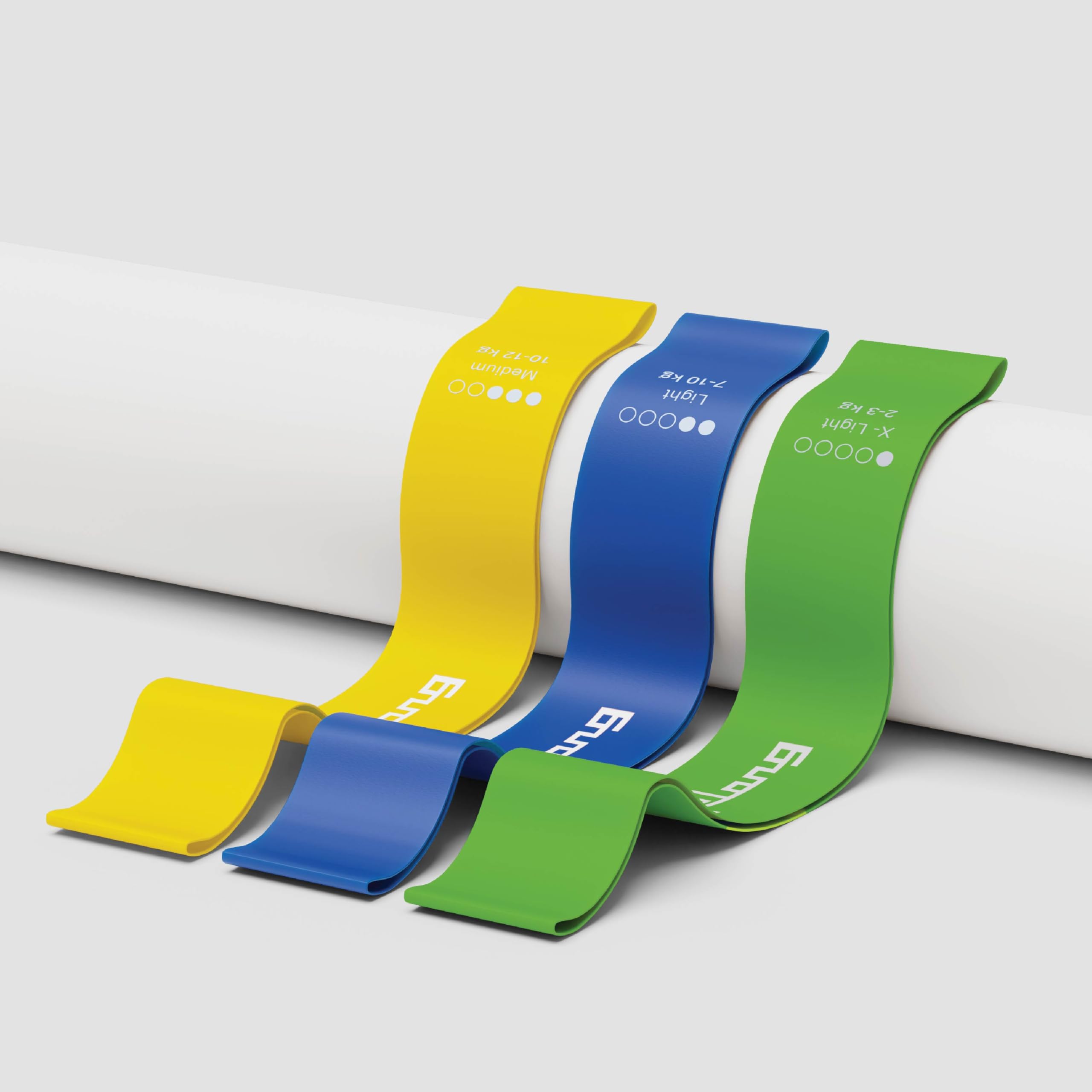 Lifelong Mini Loop Resistance Bands | Set of 3 – X Light, Light & Medium | Latex Exercise Bands for Glutes, Legs, Hip Toning | Yoga, Pilates, Strength Training, Rehab, Home Workouts | Men & Women-image-16