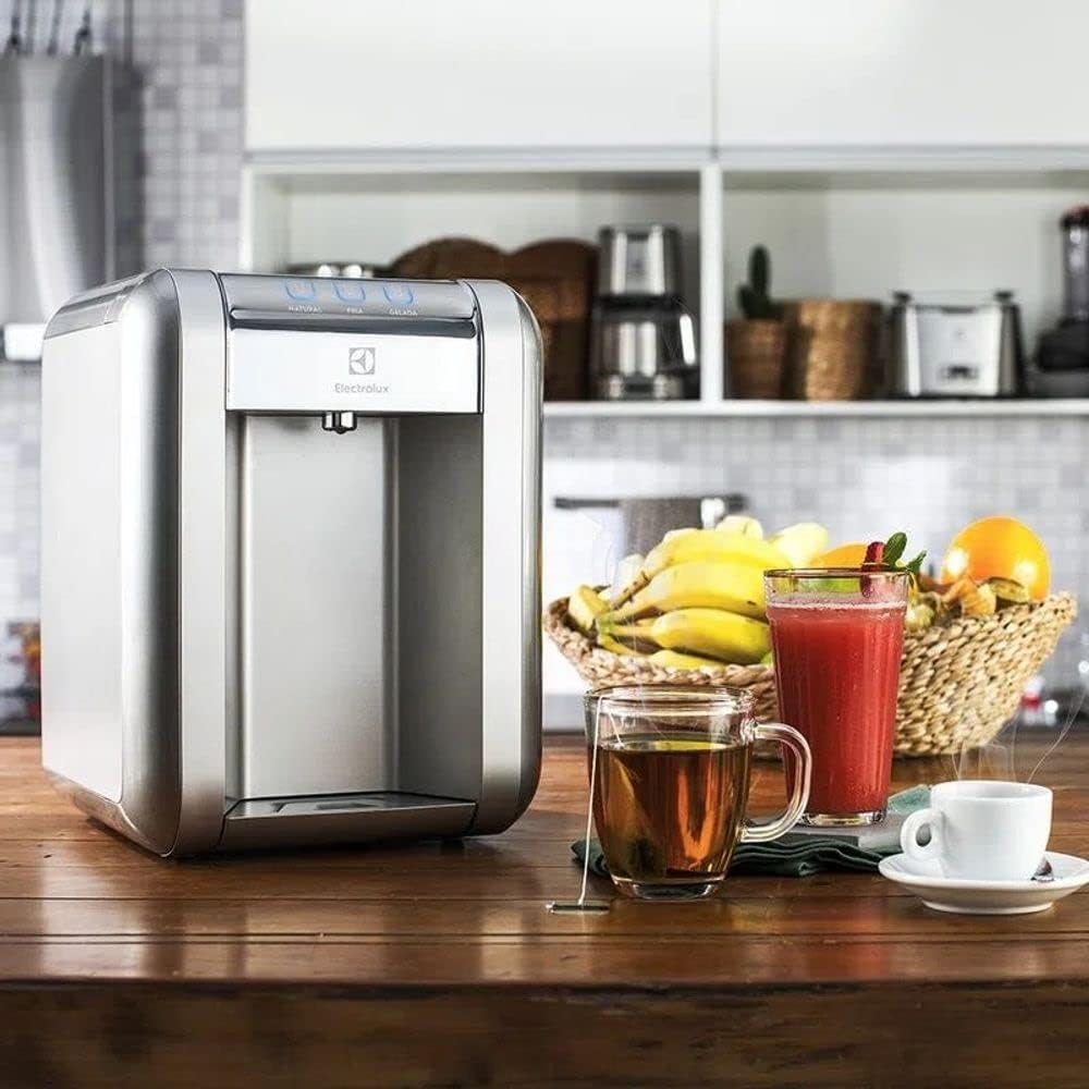 Purificador De Água Gelada Fria E Natural Elétrico Compacto Eletronico 9 617Gsc Etl. Ac Sl1000