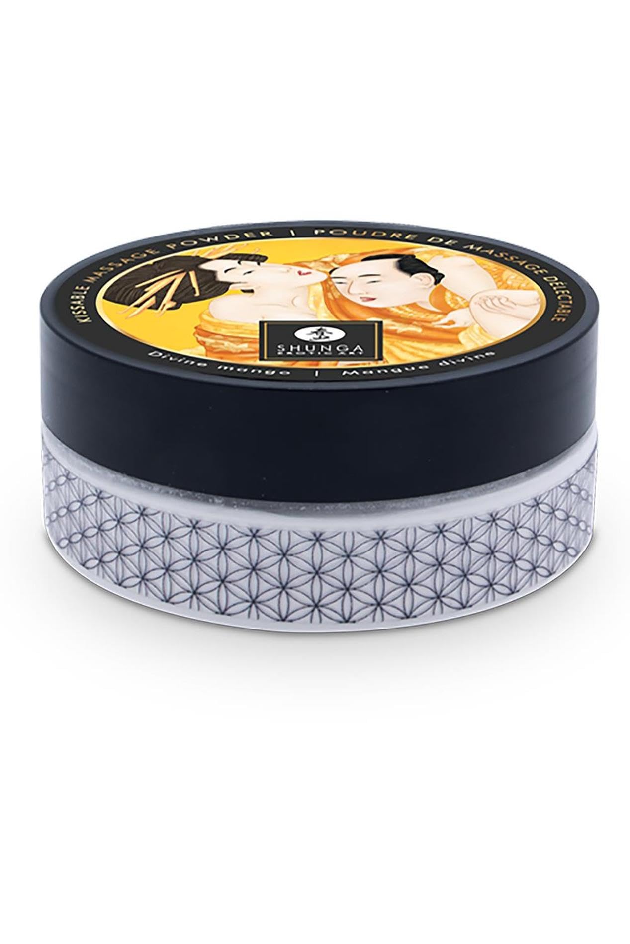 Shunga Kissable Massage Powder Luscious Mango Multicolor One Size
