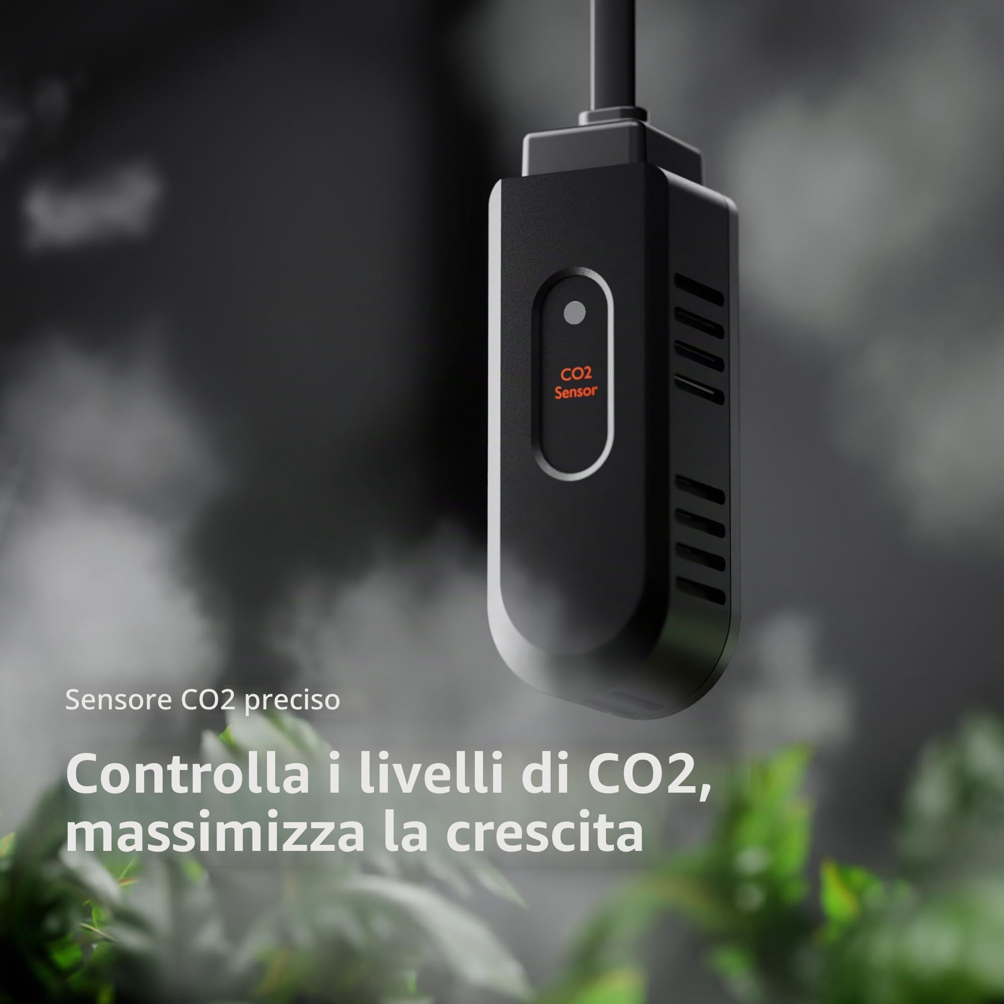 Spider Farmer GGS Sensori Pro Kit 4 in 1 VPD/PPFD/Temperatura/Umidità CO2, per impianti interni