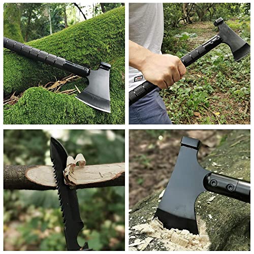 LIANTRAL Camping Axe, Folding Survival Hatchet Axe Tactical Axe for Outdoor - Image 5
