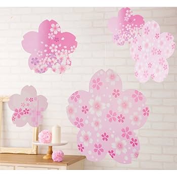 アニーさま専用☆桜の飾り Amazon.co.jp: 春の装飾 桜 さくら 天井 吊り下げ 飾り 店舗