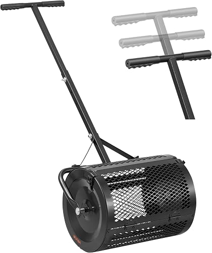 Rouleau Épandeur à Compost 42 cm Épandeur Mousse de Tourbe VEVOR
