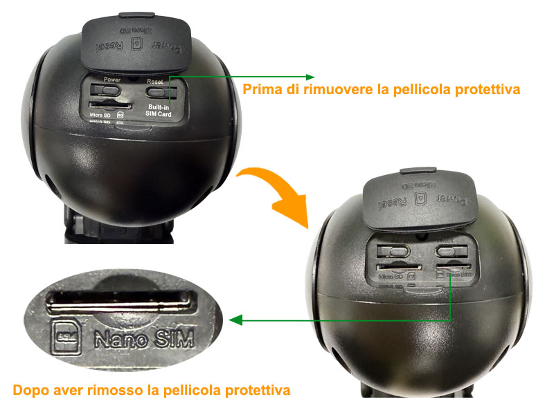 LEMNOI 4G LTE Telecamera da Esterno Solare con SIM preinstallata e LEMNOI 4G LTE Telecamera da Esterno Solare con SIM preinstallata e