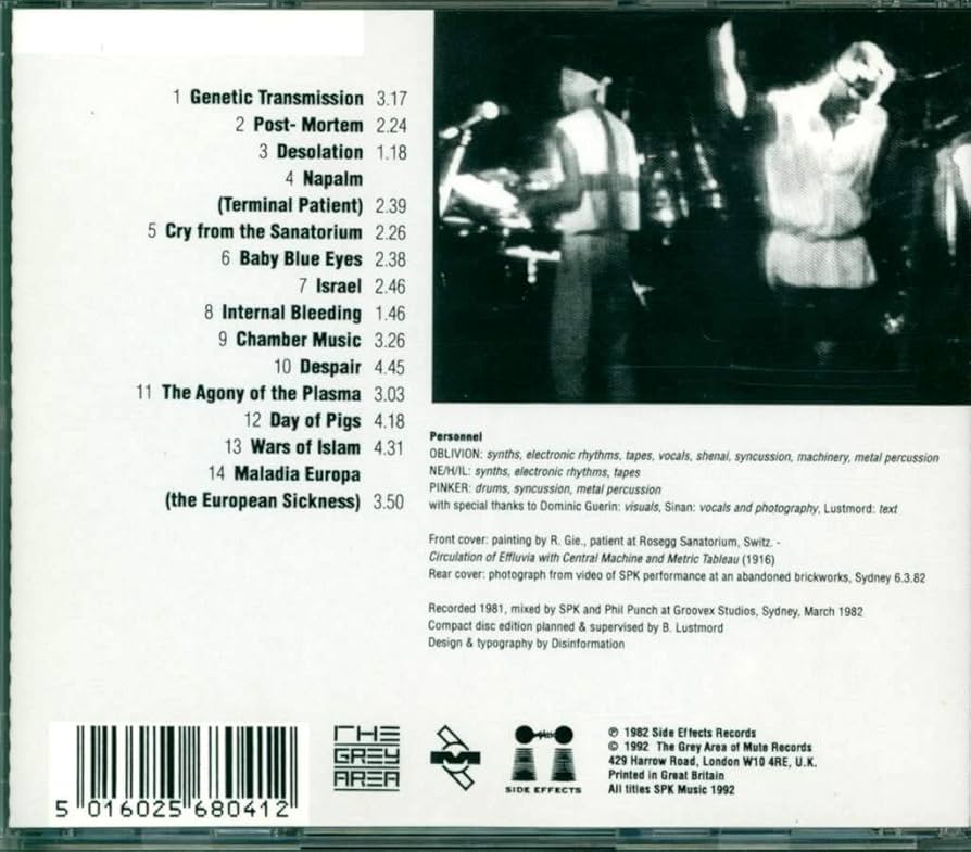 Leichenschrei - Spk: Amazon.de: Musik-CDs & Vinyl